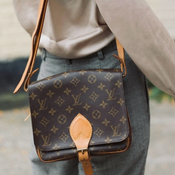 LOUIS VUITTON Cartouchiere SL 0940 Vintage Crossbody Messenger File Saddle Bag - Picture 16 of 16